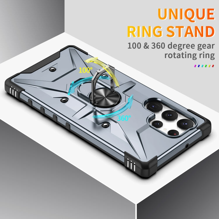 For Samsung Galaxy S23 Ultra 5G Ring Holder Phone Case