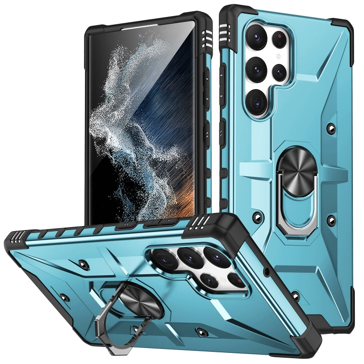 For Samsung Galaxy S23 Ultra 5G Ring Holder Phone Case