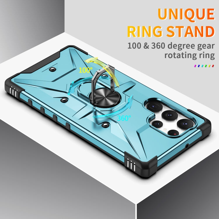 For Samsung Galaxy S23 Ultra 5G Ring Holder Phone Case