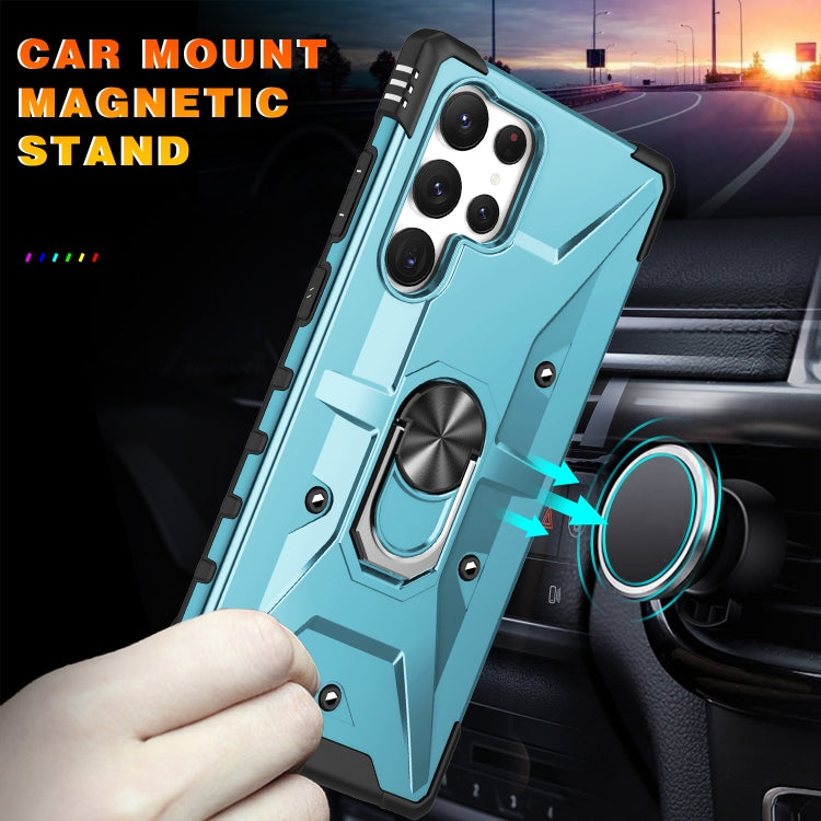 For Samsung Galaxy S23 Ultra 5G Ring Holder Phone Case