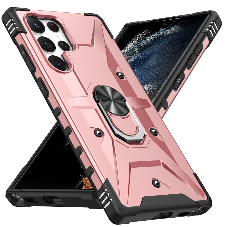 For Samsung Galaxy S23 Ultra 5G Ring Holder Phone Case