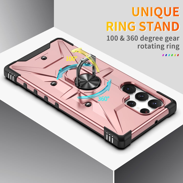 For Samsung Galaxy S23 Ultra 5G Ring Holder Phone Case