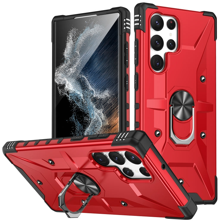 For Samsung Galaxy S23 Ultra 5G Ring Holder Phone Case
