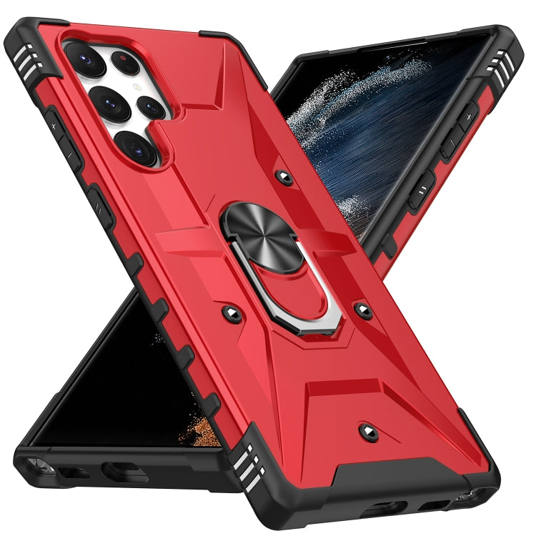 For Samsung Galaxy S23 Ultra 5G Ring Holder Phone Case