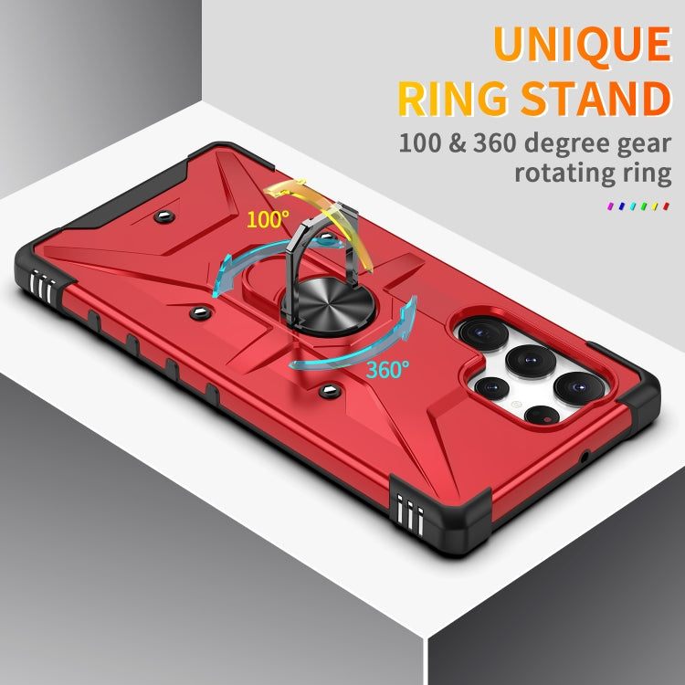 For Samsung Galaxy S23 Ultra 5G Ring Holder Phone Case