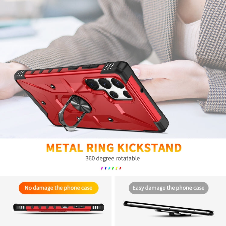 For Samsung Galaxy S23 Ultra 5G Ring Holder Phone Case