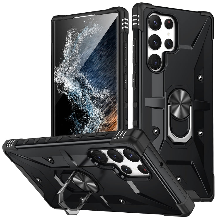 For Samsung Galaxy S23 Ultra 5G Ring Holder Phone Case