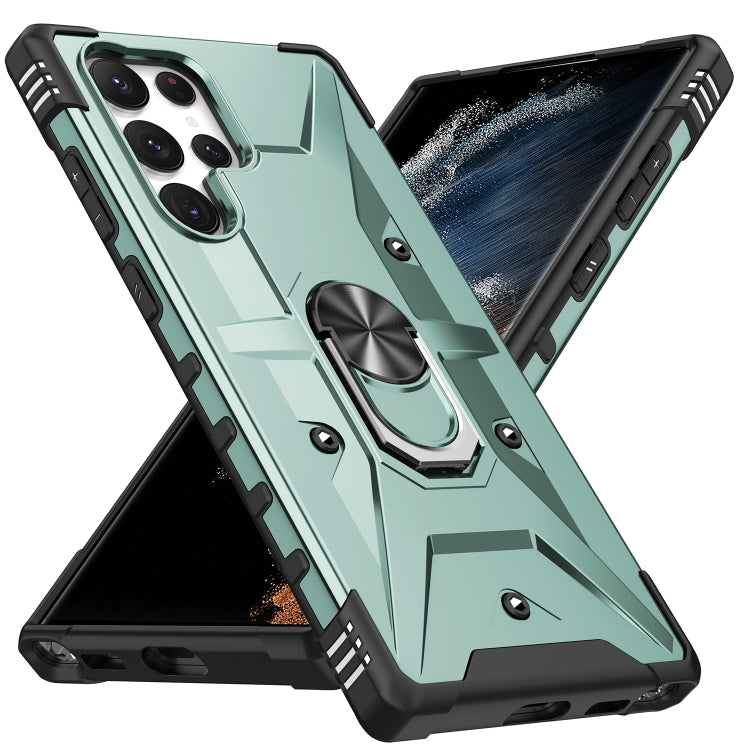 For Samsung Galaxy S23 Ultra 5G Ring Holder Phone Case