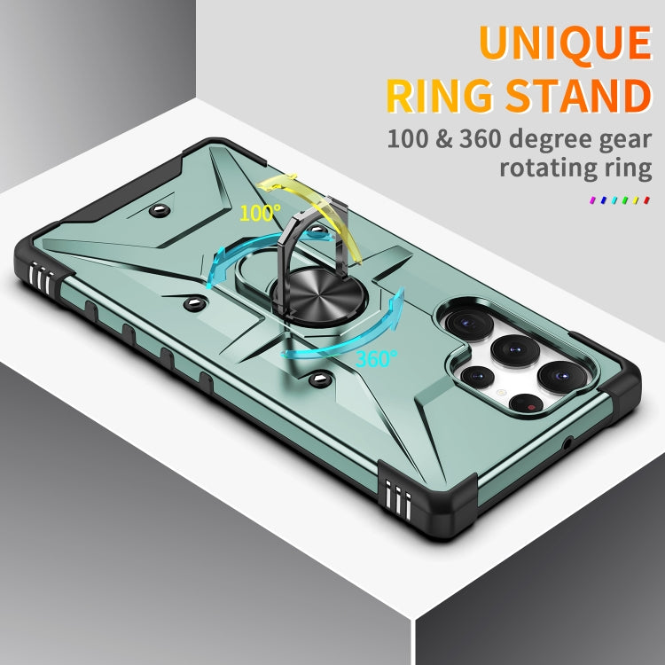For Samsung Galaxy S23 Ultra 5G Ring Holder Phone Case