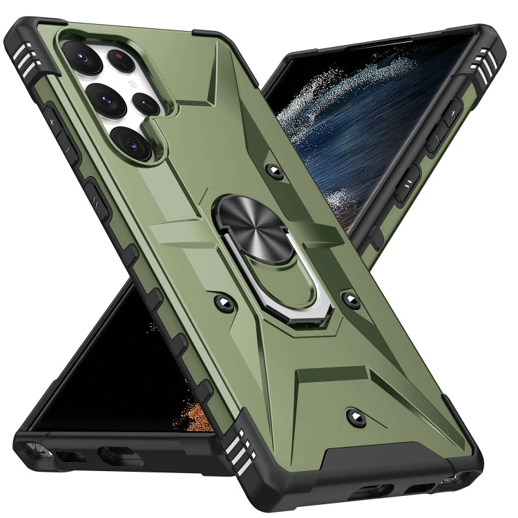 For Samsung Galaxy S23 Ultra 5G Ring Holder Phone Case