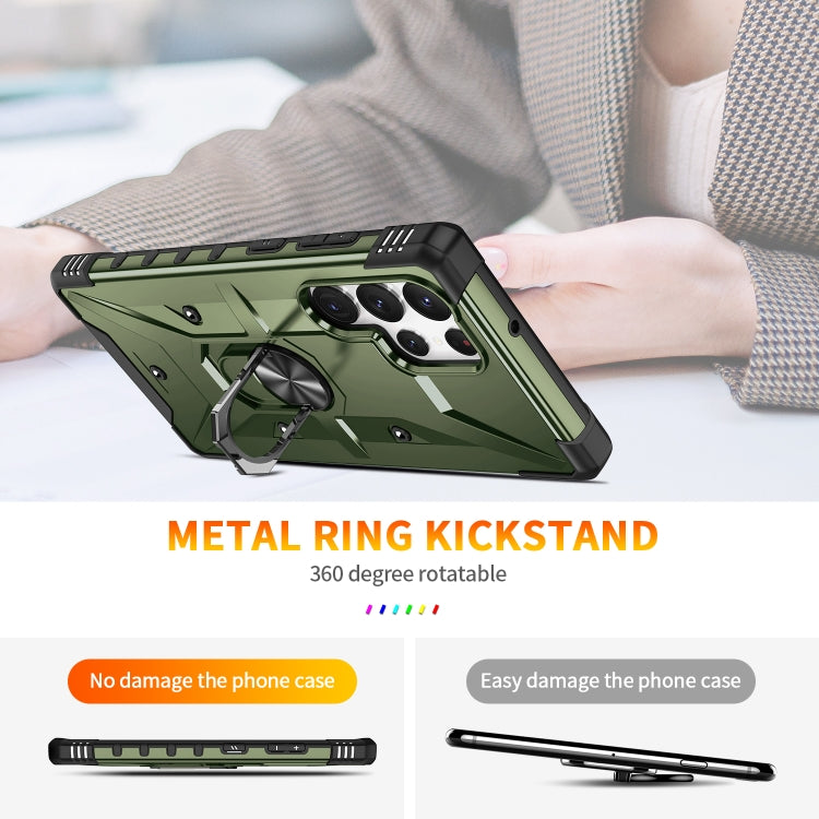 For Samsung Galaxy S23 Ultra 5G Ring Holder Phone Case