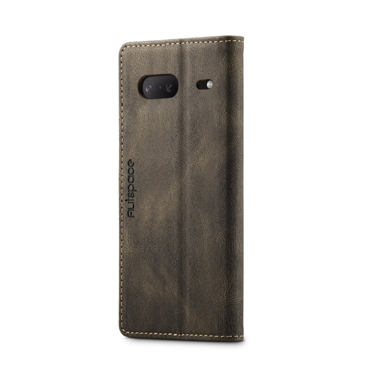For Google Pixel 7 AutSpace A01 Retro Skin-feel Crazy Horse Texture Flip PU Phone Case