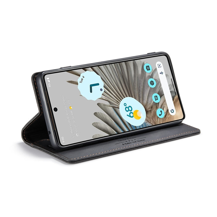 For Google Pixel 7 Pro AutSpace A01 Retro Skin-feel Crazy Horse Texture Flip PU Phone Case
