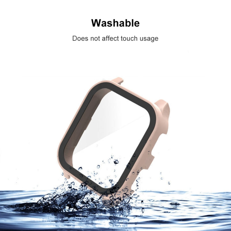 For Garmin Venu Sq2 PC + 9H Tempered Glass Integrated Protective Watch Case