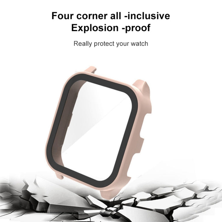 For Garmin Venu Sq2 PC + 9H Tempered Glass Integrated Protective Watch Case