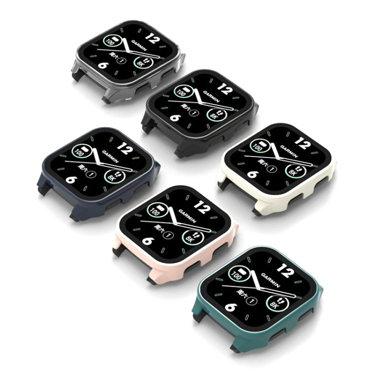For Garmin Venu Sq2 PC + 9H Tempered Glass Integrated Protective Watch Case