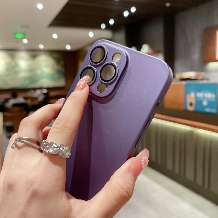 For iPhone 14 Pro Oily Feel PC Shockproof Protective Phone Case