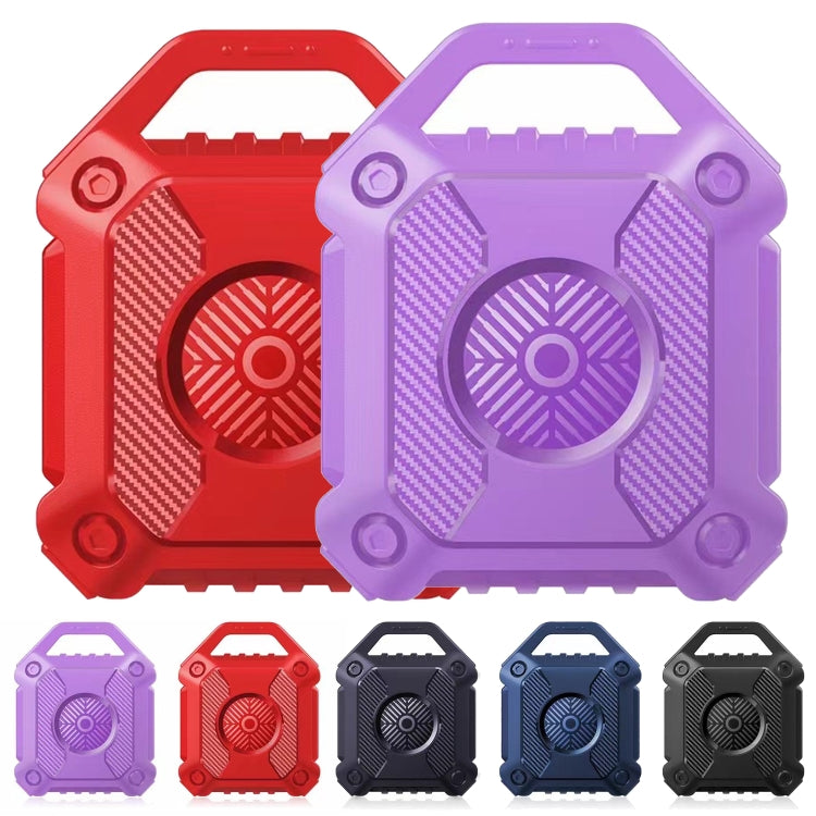 For AirTag TPU Black Shark Shockproof Protective Case