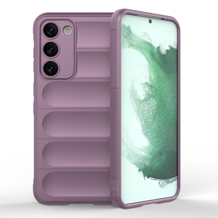 For Samsung Galaxy S23+ 5G Magic Shield TPU + Flannel Phone Case