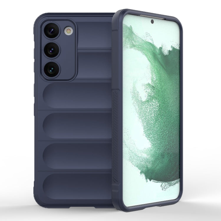 For Samsung Galaxy S23+ 5G Magic Shield TPU + Flannel Phone Case