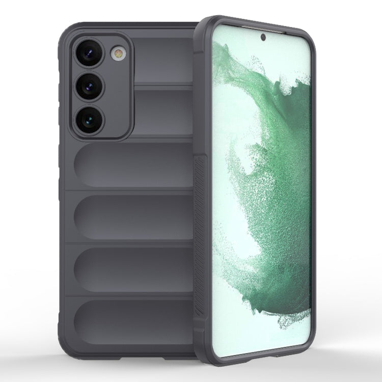For Samsung Galaxy S23+ 5G Magic Shield TPU + Flannel Phone Case
