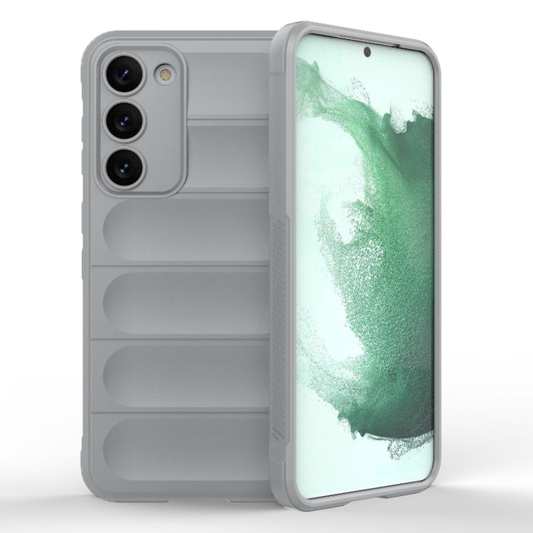 For Samsung Galaxy S23+ 5G Magic Shield TPU + Flannel Phone Case