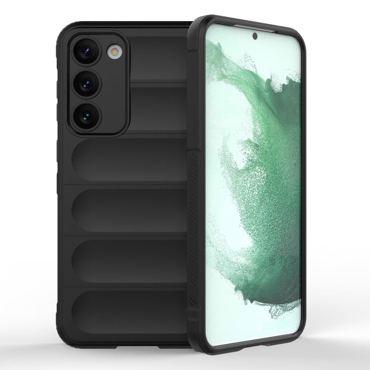 For Samsung Galaxy S23+ 5G Magic Shield TPU + Flannel Phone Case