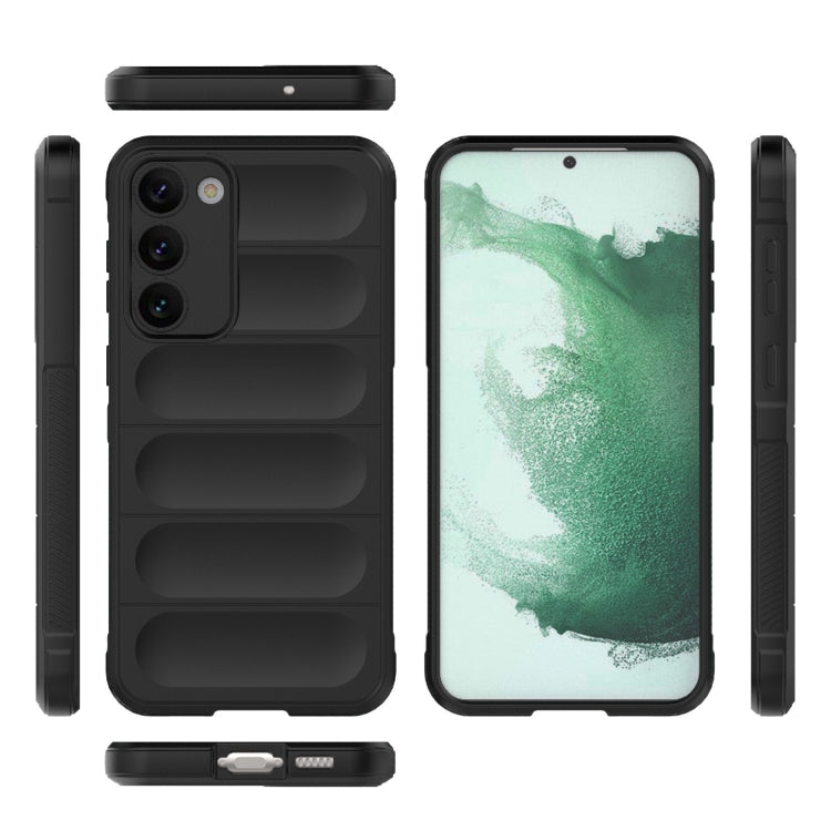 For Samsung Galaxy S23+ 5G Magic Shield TPU + Flannel Phone Case