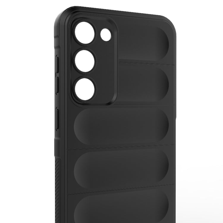 For Samsung Galaxy S23+ 5G Magic Shield TPU + Flannel Phone Case