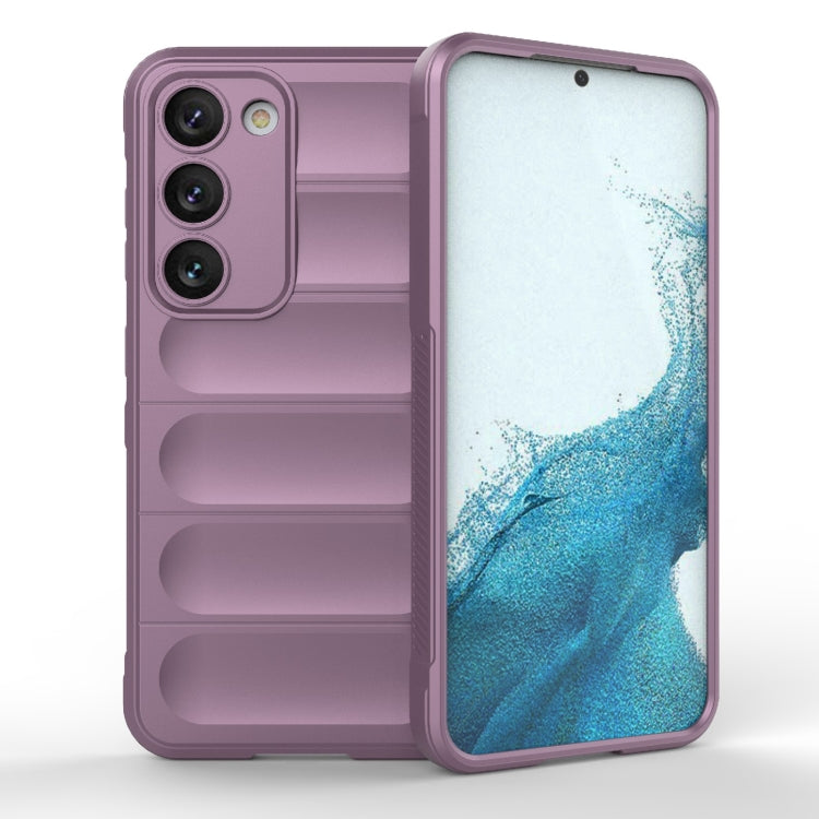 For Samsung Galaxy S23 5G Magic Shield TPU + Flannel Phone Case