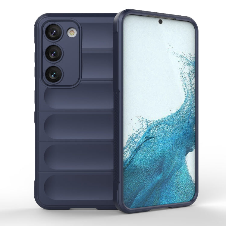 For Samsung Galaxy S23 5G Magic Shield TPU + Flannel Phone Case