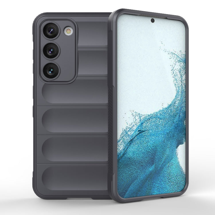 For Samsung Galaxy S23 5G Magic Shield TPU + Flannel Phone Case