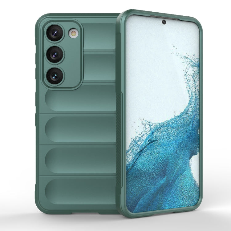 For Samsung Galaxy S23 5G Magic Shield TPU + Flannel Phone Case