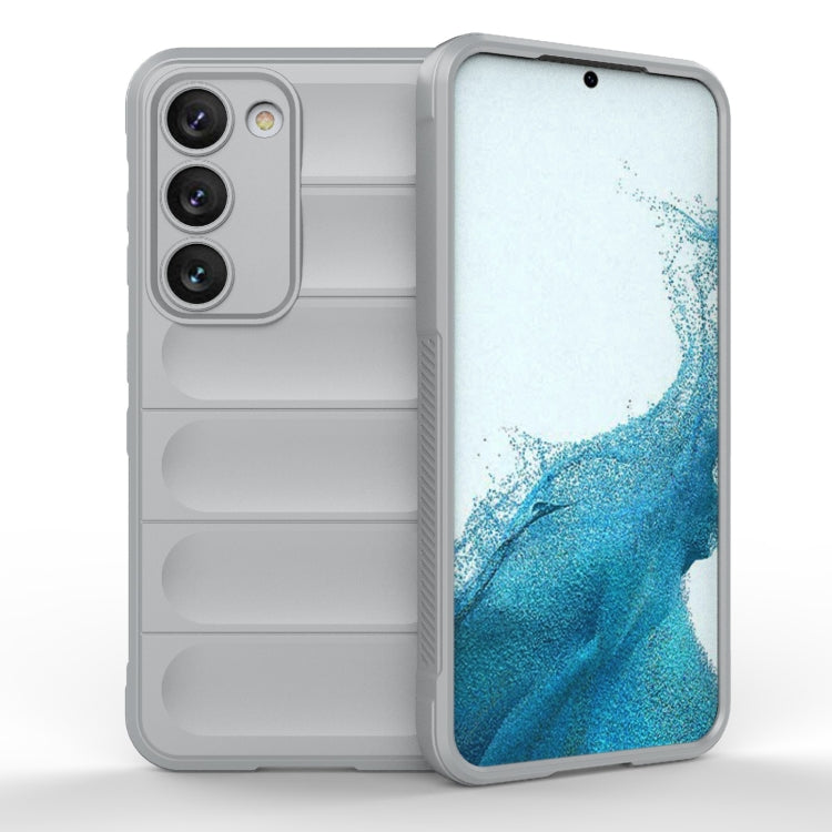 For Samsung Galaxy S23 5G Magic Shield TPU + Flannel Phone Case