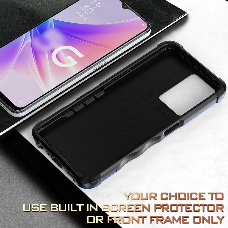 For OPPO A57 4G Non-slip Shockproof Armor Phone Case