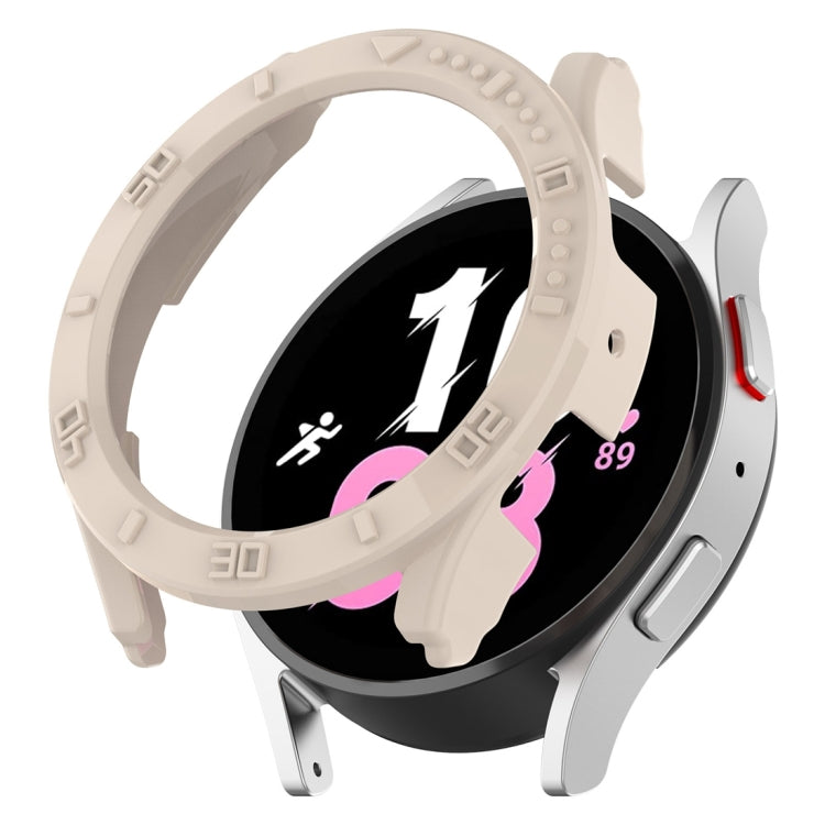 For Samsung Galaxy Watch5 / Watch4 40mm Half Coverage PC Watch Protective Case with Scale