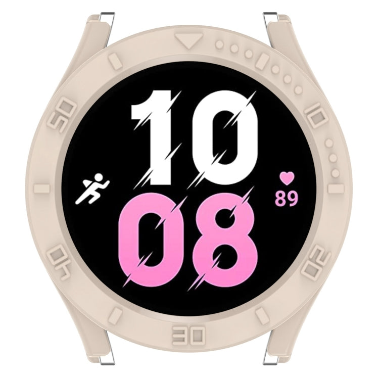 For Samsung Galaxy Watch5 / Watch4 40mm Half Coverage PC Watch Protective Case with Scale