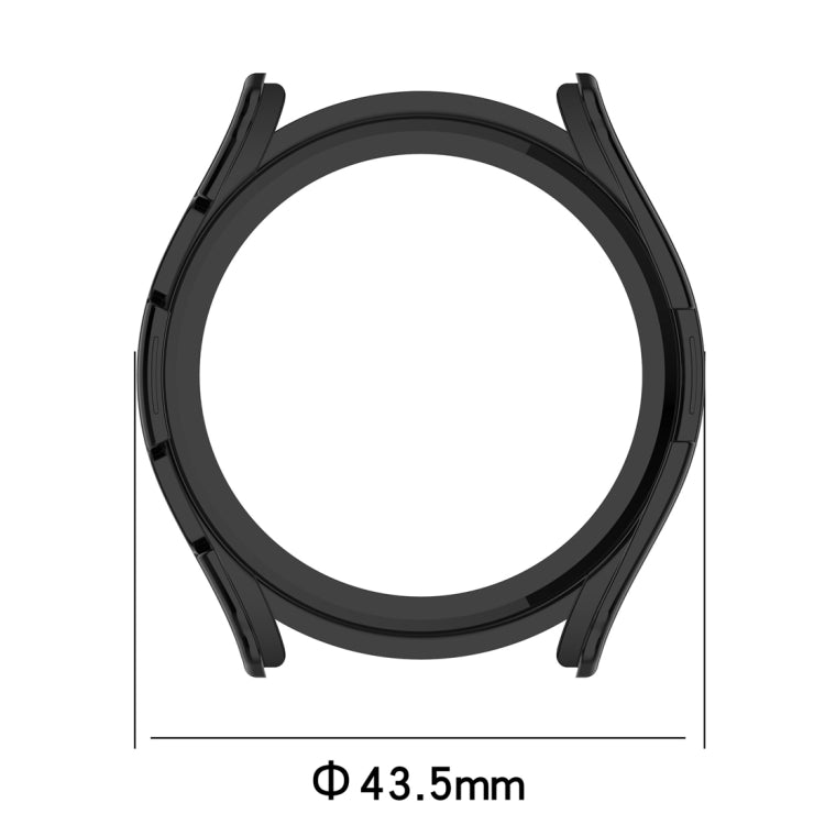 For Samsung Galaxy Watch5 / Watch4 40mm Half Coverage PC Watch Protective Case with Scale