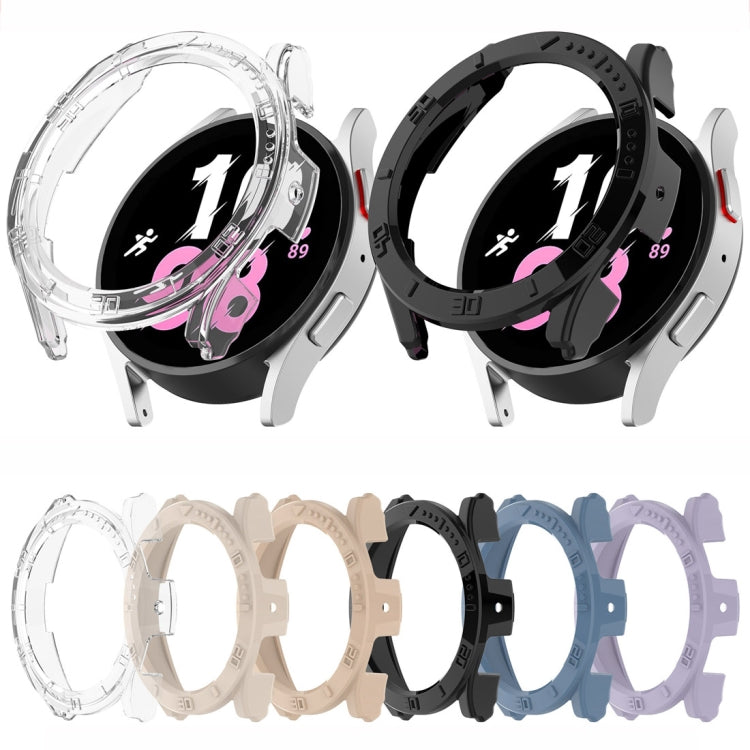 For Samsung Galaxy Watch5 / Watch4 40mm Half Coverage PC Watch Protective Case with Scale
