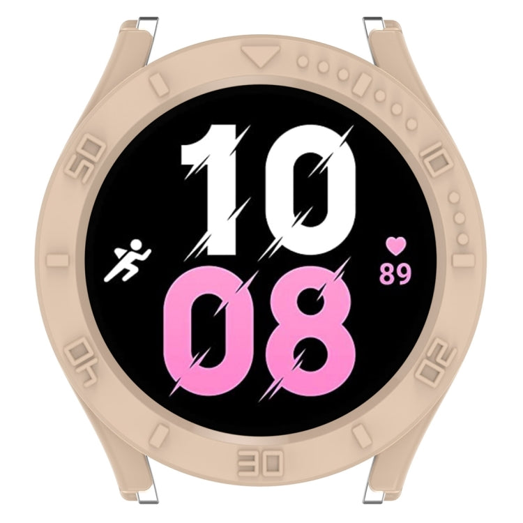 For Samsung Galaxy Watch5 / Watch4 44 mm Half Coverage PC Watch Protective Case with Scale