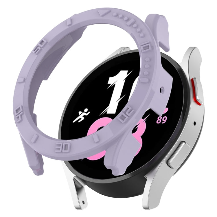 For Samsung Galaxy Watch5 / Watch4 44 mm Half Coverage PC Watch Protective Case with Scale