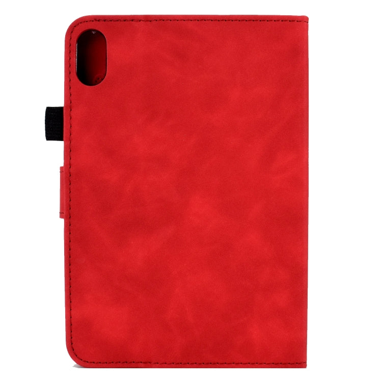 For iPad 10th Gen 10.9 2022 Embossed Smile Flip Tablet Leather Smart Case