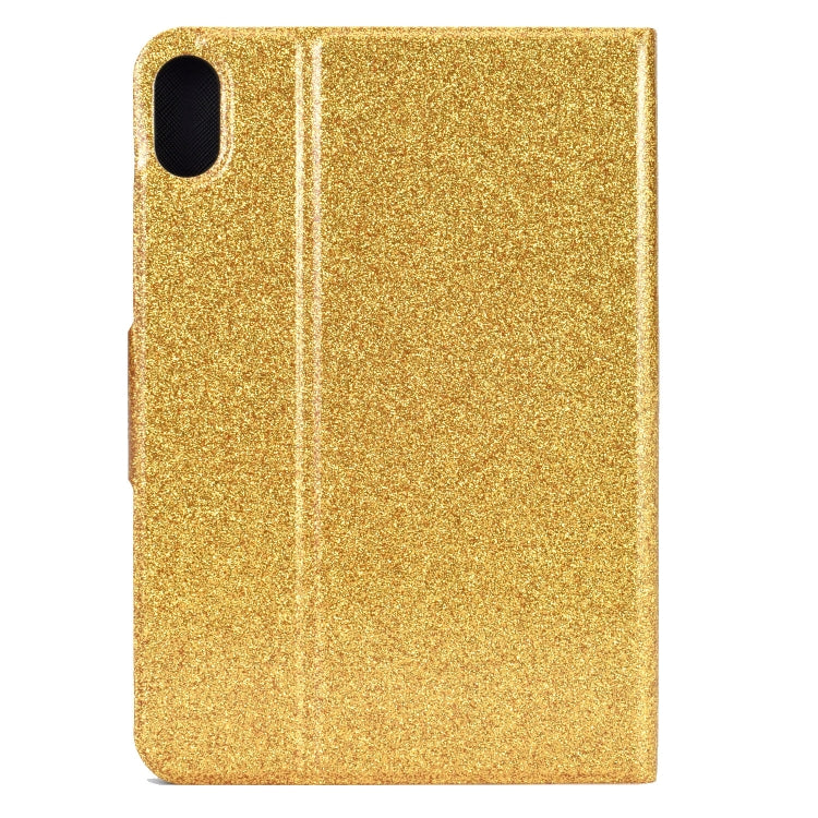 For  iPad 10th Gen 10.9 2022 Varnish Glitter Powder Smart Leather Tablet Case