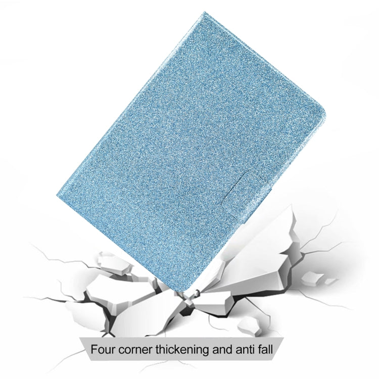 For  iPad 10th Gen 10.9 2022 Varnish Glitter Powder Smart Leather Tablet Case