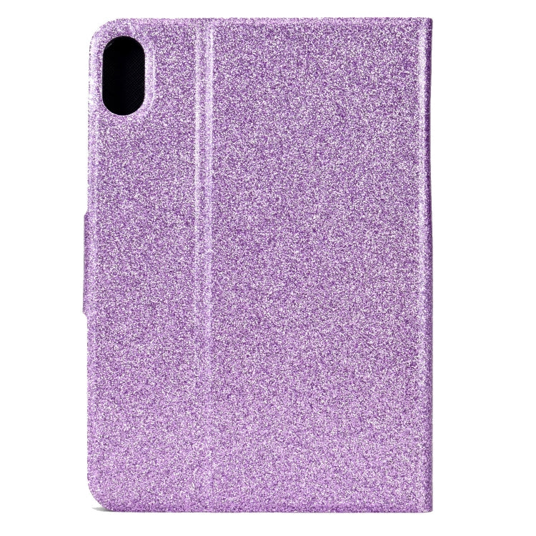 For  iPad 10th Gen 10.9 2022 Varnish Glitter Powder Smart Leather Tablet Case