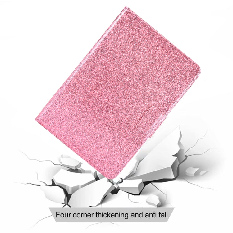 For  iPad 10th Gen 10.9 2022 Varnish Glitter Powder Smart Leather Tablet Case