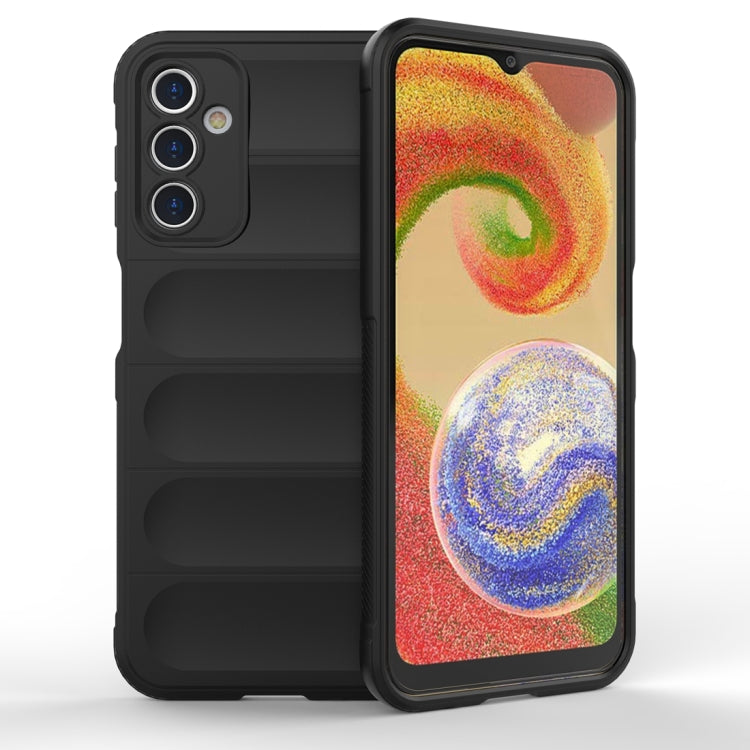 For Samsung Galaxy A14 5G Magic Shield TPU + Flannel Phone Case