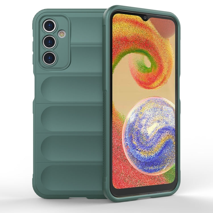 For Samsung Galaxy A14 5G Magic Shield TPU + Flannel Phone Case