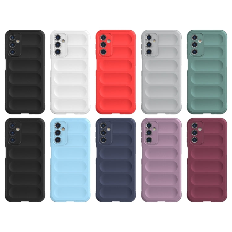 For Samsung Galaxy A14 5G Magic Shield TPU + Flannel Phone Case