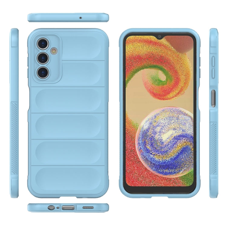 For Samsung Galaxy A14 5G Magic Shield TPU + Flannel Phone Case